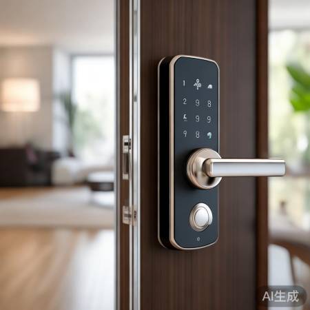 智能锁854，机械智能两全其美
