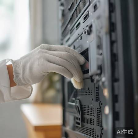 清理电视散热孔