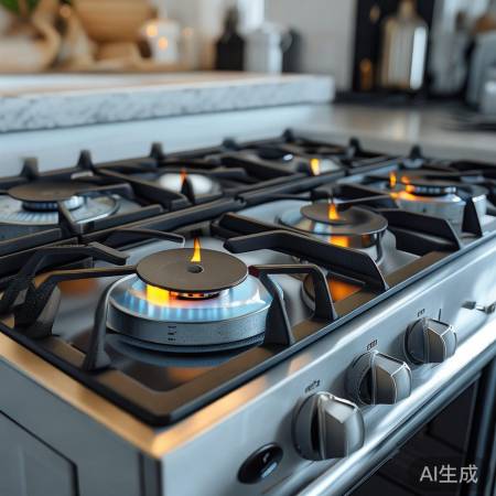 燃气灶点火与火力调节