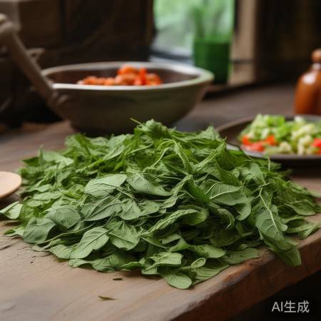 晒干马齿苋，久存美味佳肴