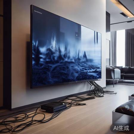 电视尺寸适中，画质清晰，接口全