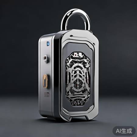 梅花钥匙锁芯，防盗防伪智能控