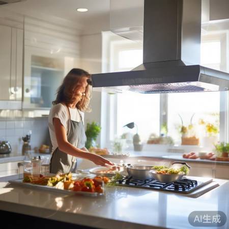 吸力调节，厨房更舒适
