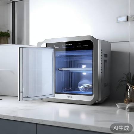 美的消毒柜操作简便，智能预约