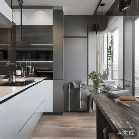 消毒柜侧边柜：消毒储物两不误