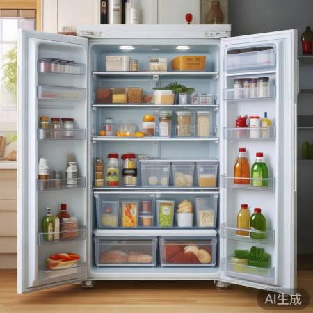 “冰箱收纳盒，告别凌乱”