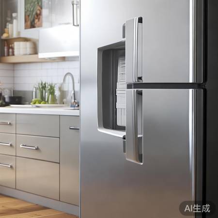 冰箱门关紧，减少噪音