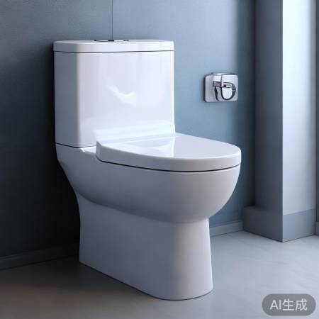 “静音节水基础款马桶”