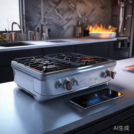 智能燃气灶，厨房智能助手