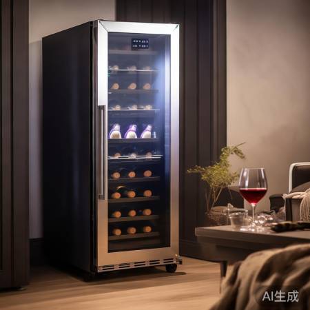 “选低噪音红酒柜，静享周末时光