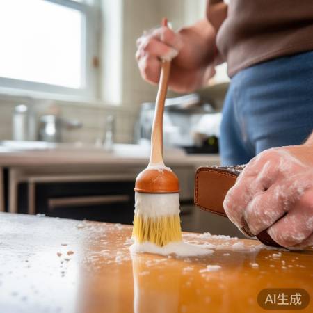 白醋小苏打清洁皮圈