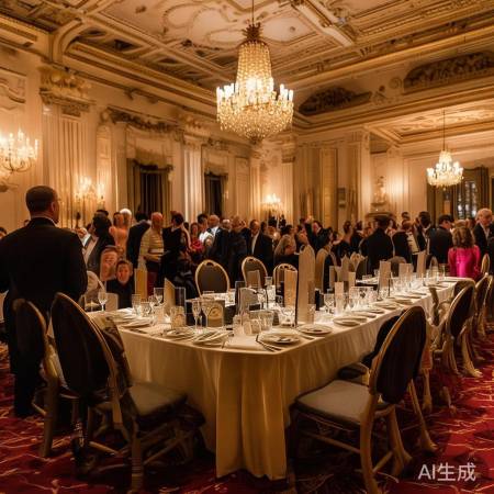 晚宴名流聚，神秘函亮相