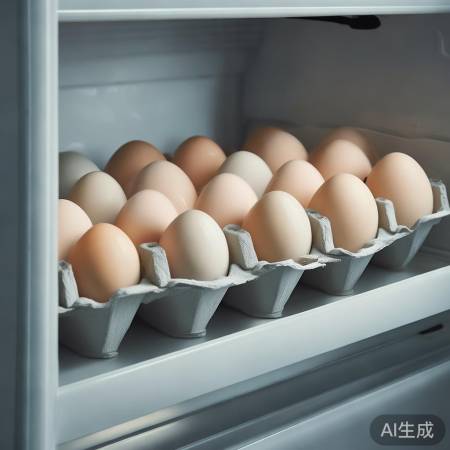 气室影响鸡蛋冷藏方向