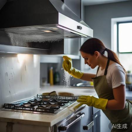 油烟机机身清洁