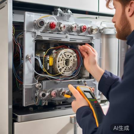 油烟机不通电，检查电机是否损坏