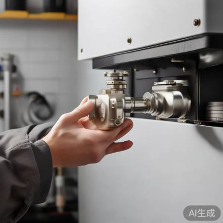 壁挂炉定期检查减压阀