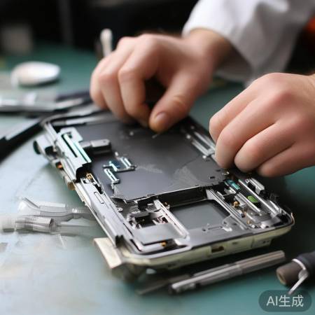 拆后盖，轻拧螺丝