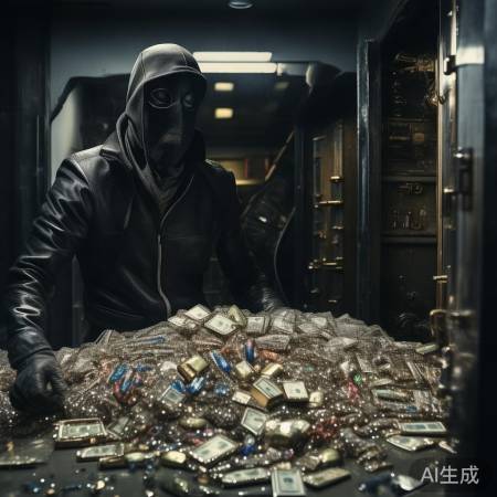 盗贼撬保险柜，财宝价值连城