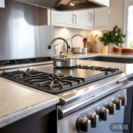 不锈钢灶具，厨房明星