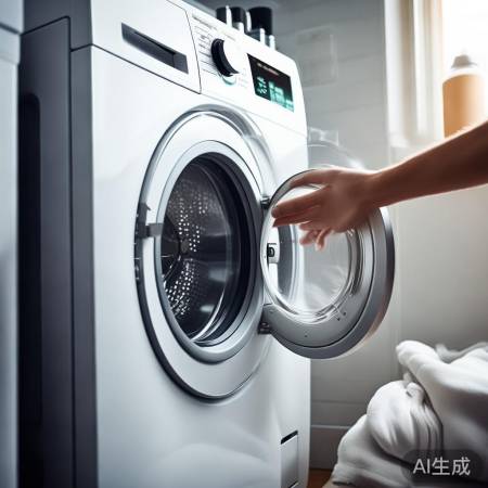 检查洗衣机门是否关紧