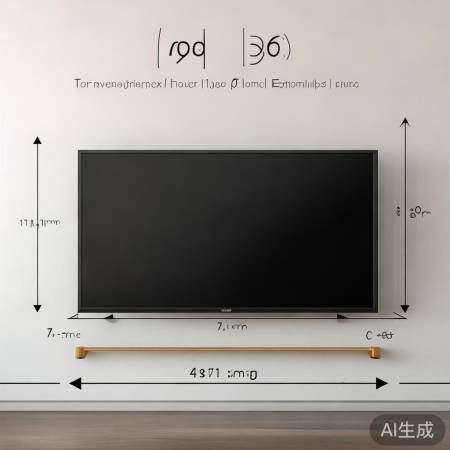42寸电视高约726cm
