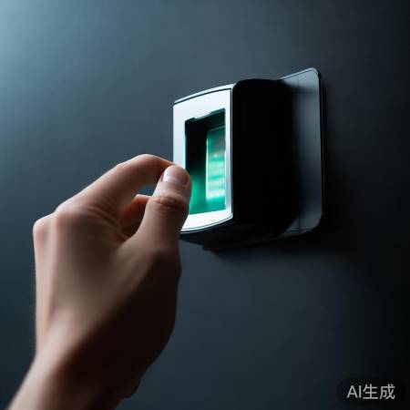 指纹识别，手指放置