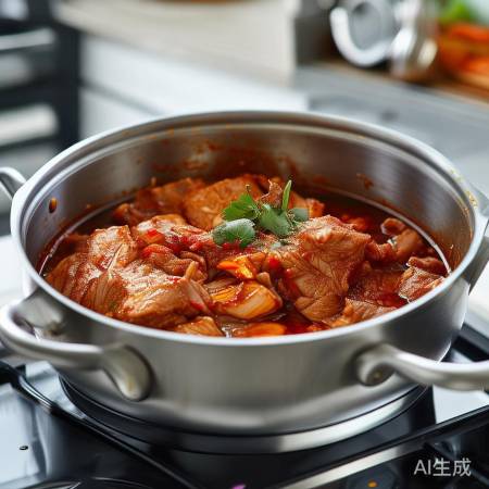 集成灶一机多用，做红烧肉简单