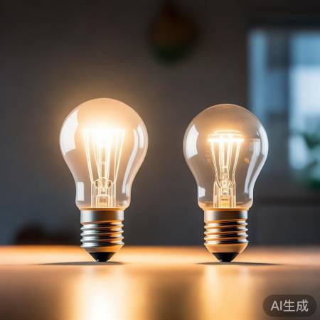 LED节能长寿，卤素高亮散热。