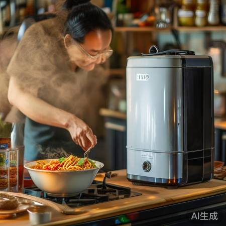 热水器煮粉，趣味尝试
