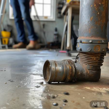 热水器接头锈蚀，轻松应对