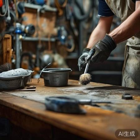 清洁工具准备齐全