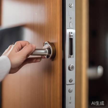 检查锁具牢固度