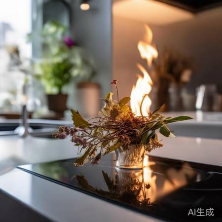 耐心加热，花朵更鲜艳饱满