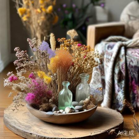 干花装饰，个性温馨家