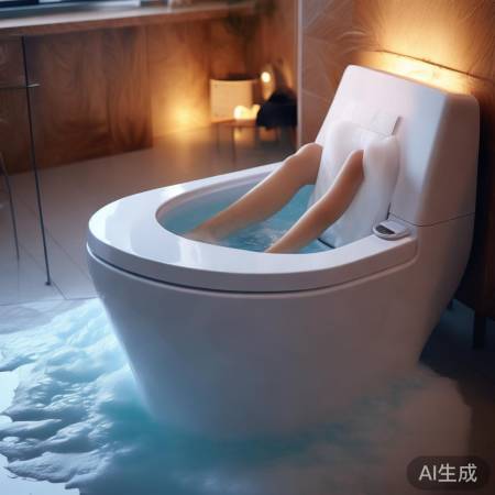 智能马桶泡澡，舒适升级