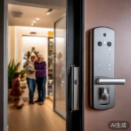 康佳指纹锁，人性密码解锁