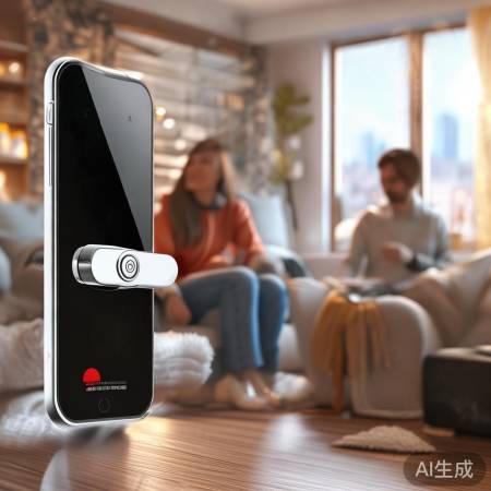 小米智能猫眼锁,安全智能新选择