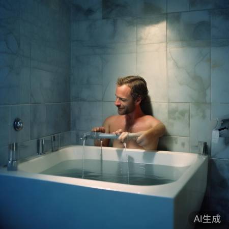 “浴缸水深腰间宜”