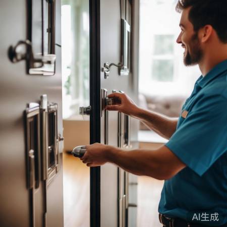 指纹锁维修师傅态度好