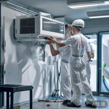 空调系统安装调试完成