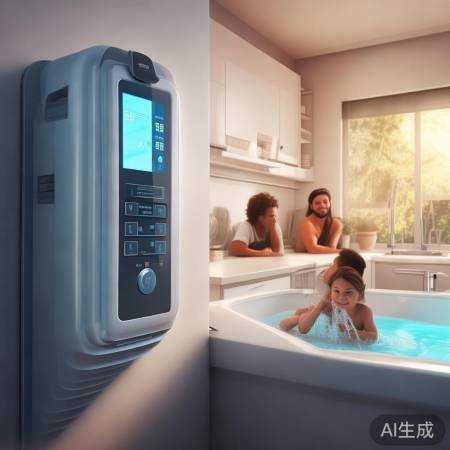 空气能热水器，神奇科技便利家。