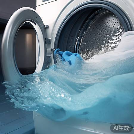 洗衣机结构不合理,洗涤效果差