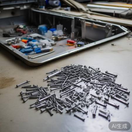 拆消毒柜，注意安全分类螺丝