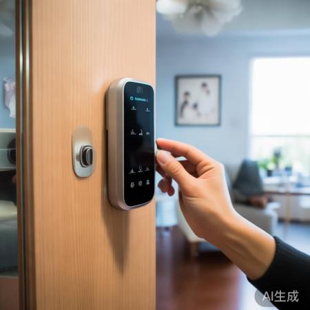 指纹锁安装简单易行