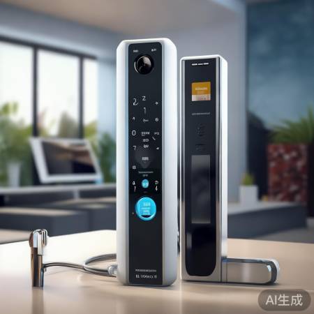 科技感十足,智能锁安全放心