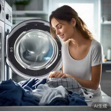 简单洗衣机，分类不串色