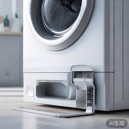 洗衣机底部合理排水