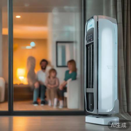 热水器风扇,温暖智能家居