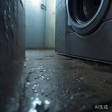 洗衣机勿放潮湿处