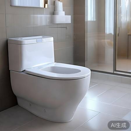 智能马桶，自动翻盖冲水